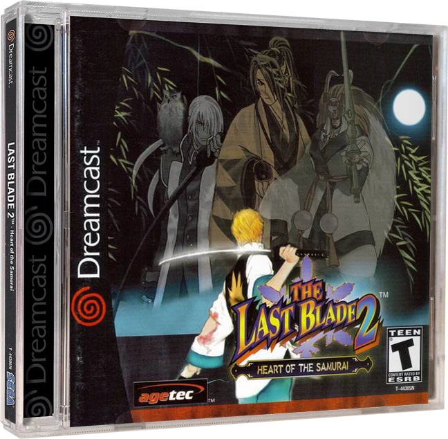 Last Blade 2 Heart of the Samurai box art