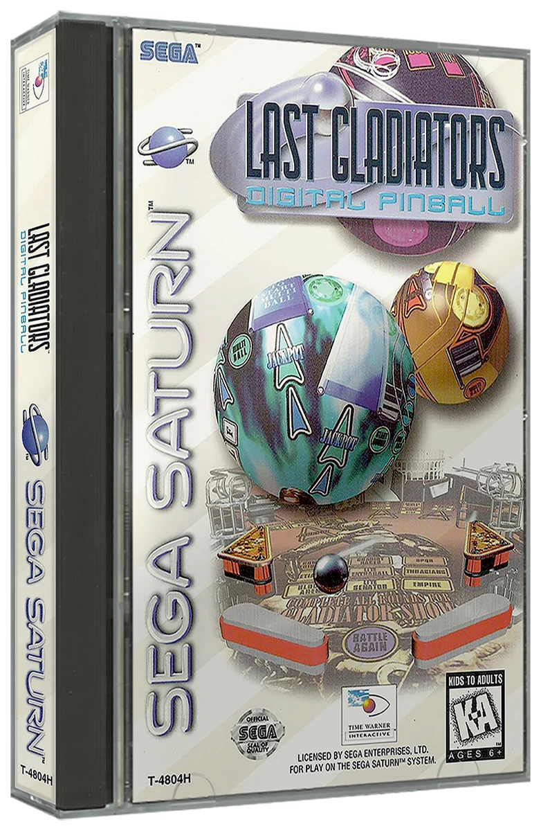 Last Gladiators Digital Pinball box art