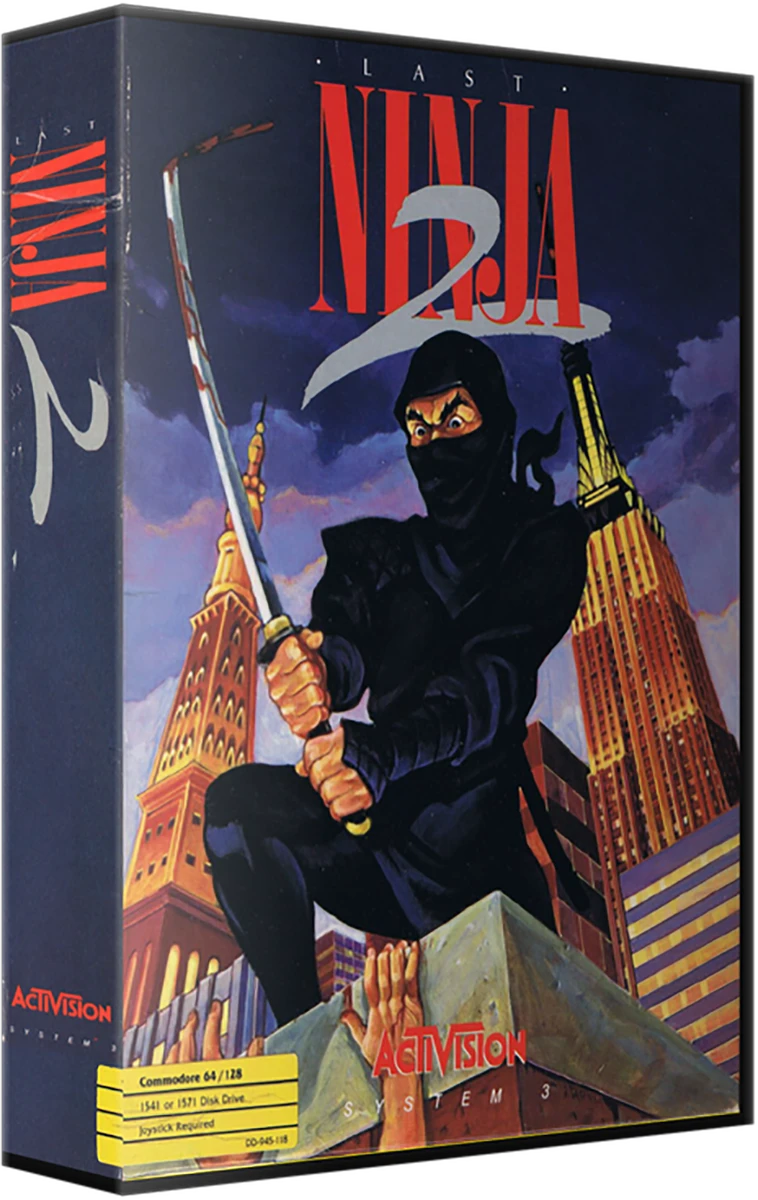 Last Ninja 2 box art