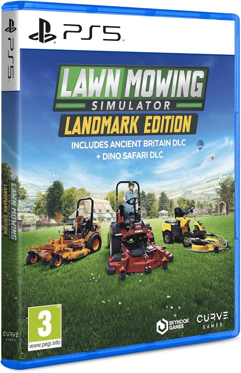 Lawn Mowing Simulator: Landmark Edition box art