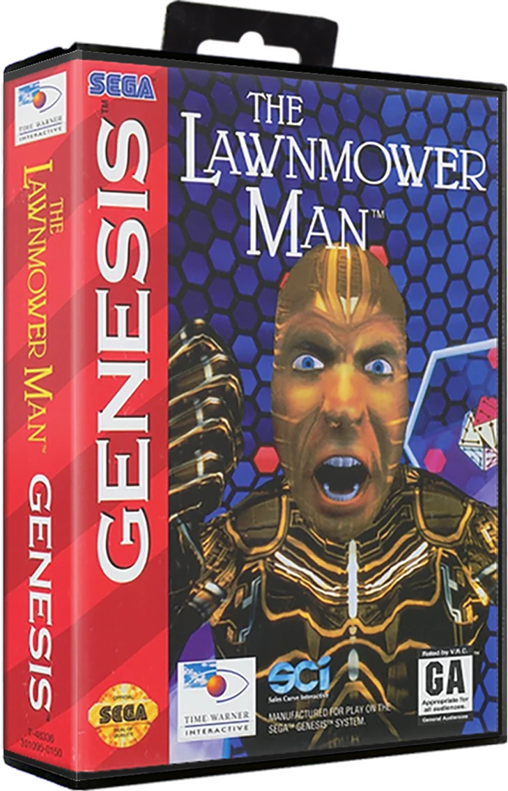 Lawnmower Man box art
