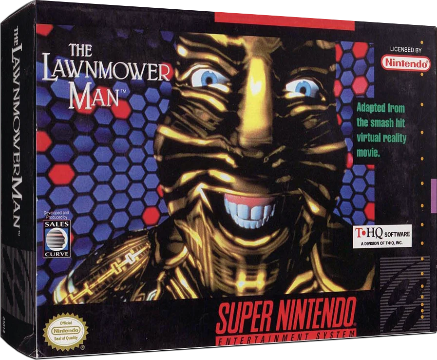 Lawnmower Man box art