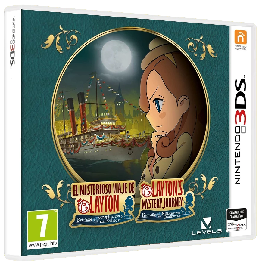 Layton's Mystery Journey: Katrielle and the Millionaires' Conspiracy box art