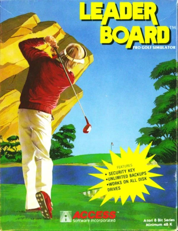 Leader Board Pro Golf Simulator box art