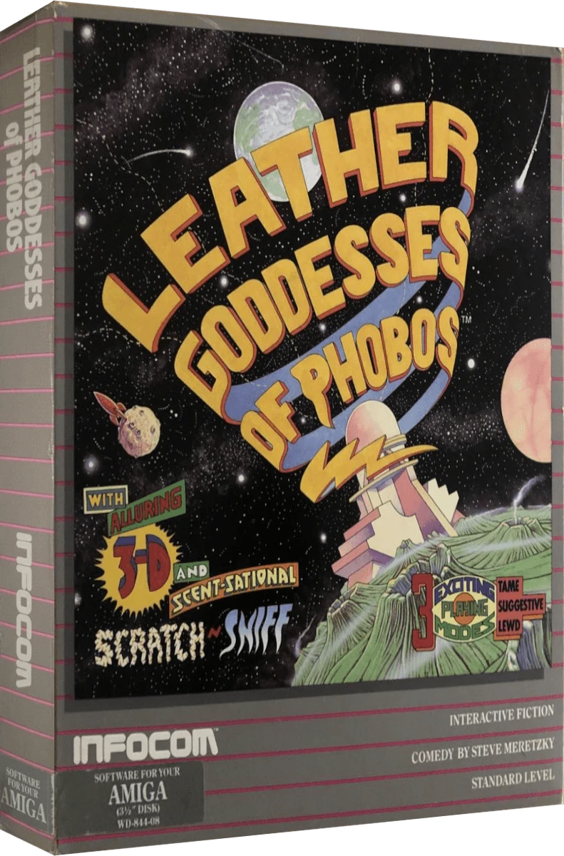 Leather Goddesses of Phobos box art