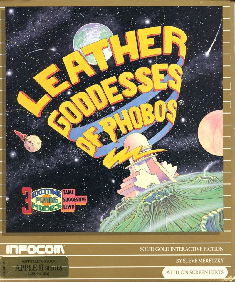 Leather Goddesses of Phobos box art