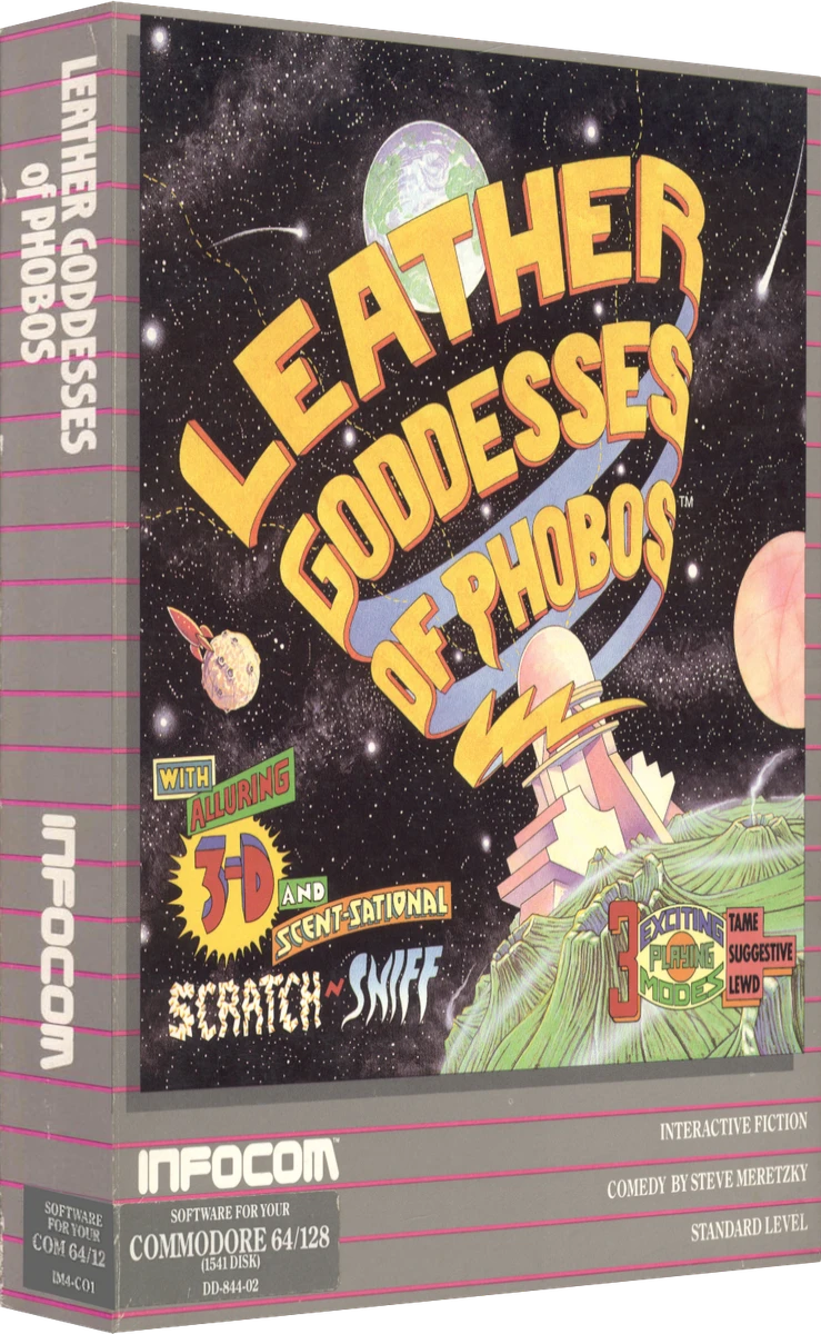 Leather Goddesses of Phobos box art