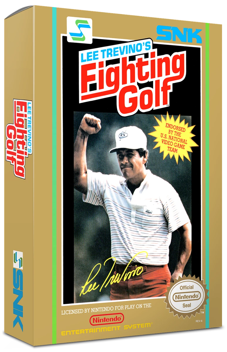 Lee Trevino's Fighting Golf box art