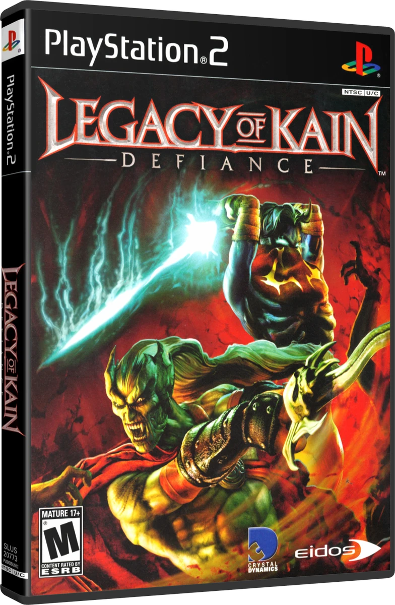 Legacy of Kain Defiance box art