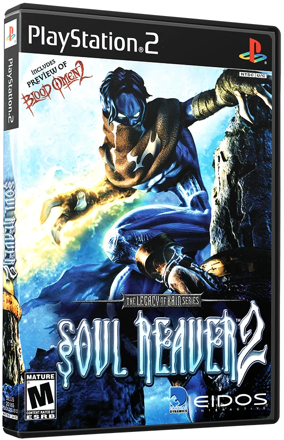 Legacy of Kain Soul Reaver 2 box art