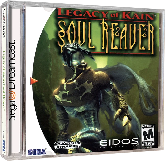 Legacy of Kain Soul Reaver box art