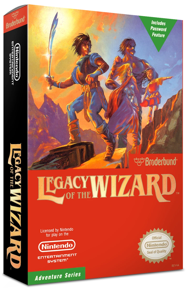 Legacy of the Wizard box art