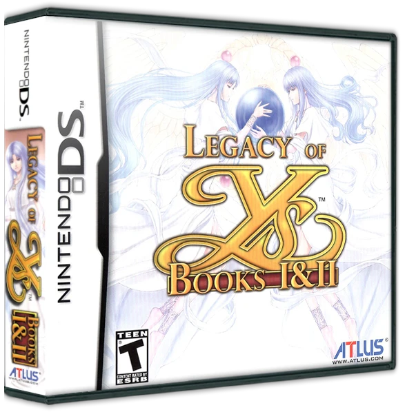 Legacy of Ys: Books I & II box art