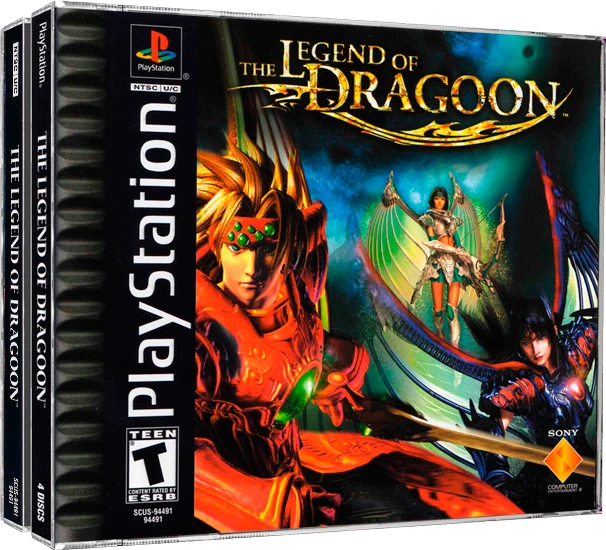 Legend of Dragoon box art