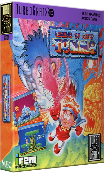 Legend of Hero Tonma box art