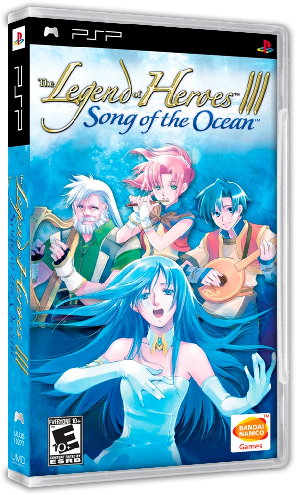 Legend of Heroes III Song of the Ocean box art