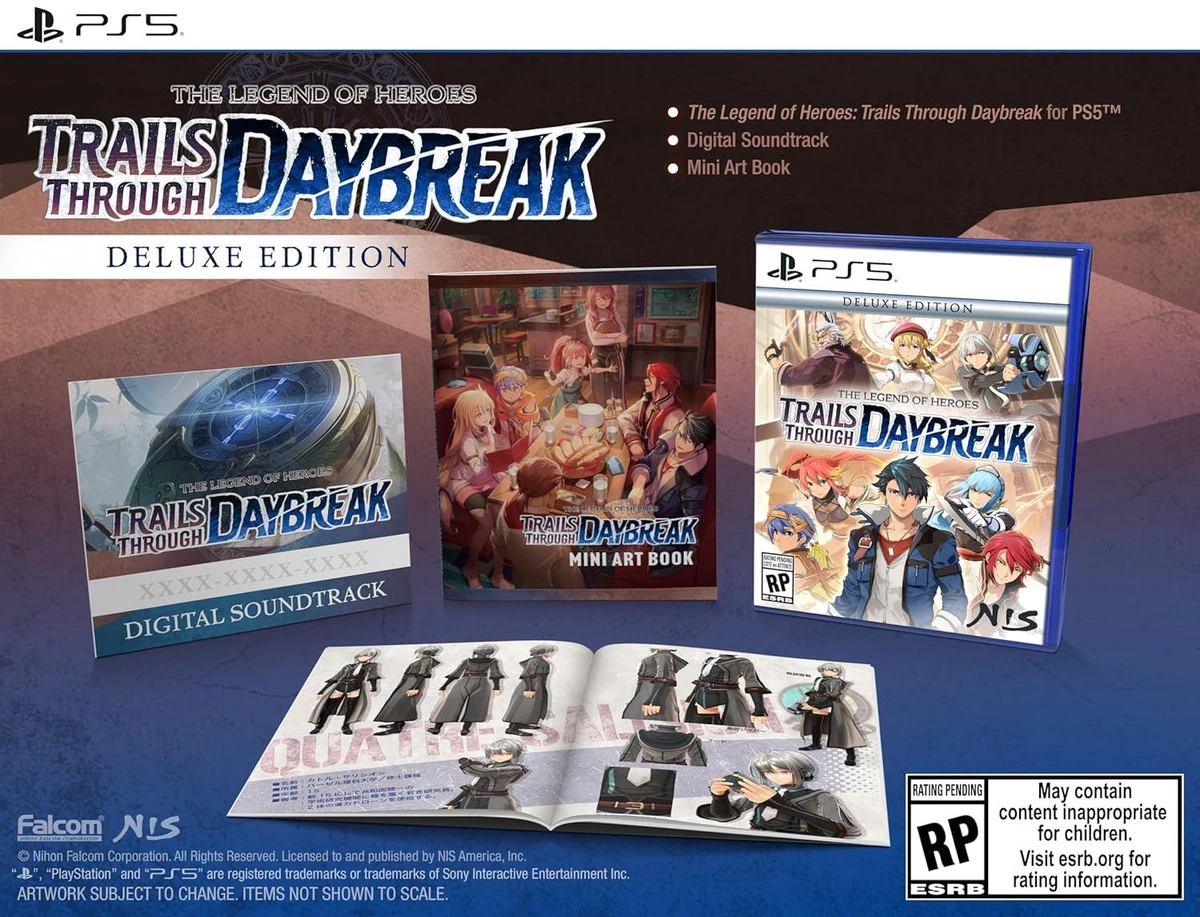 Legend of Heroes: Trails through Daybreak [Deluxe Edition] box art