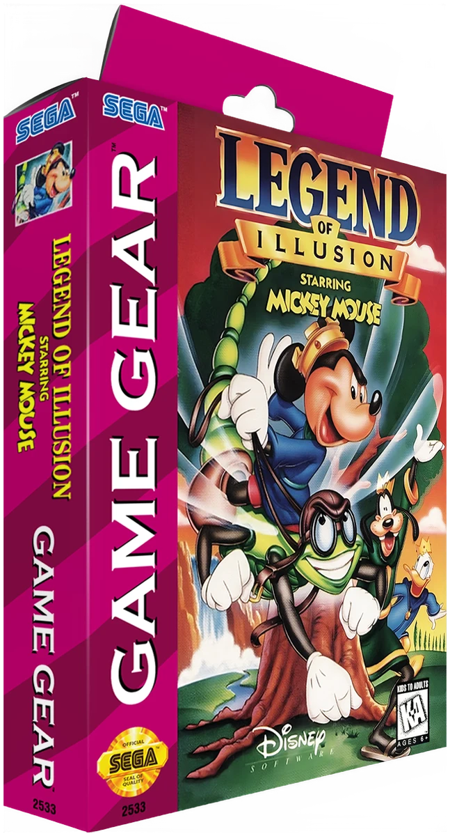 Legend of Illusion Starring Mickey Mouse box art