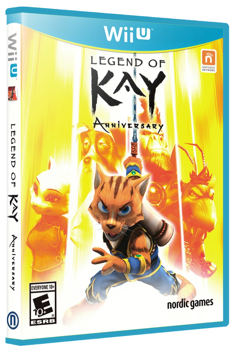 Legend of Kay Anniversary box art