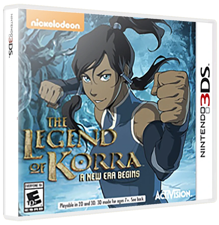 Legend of Korra: A New Era Begins box art