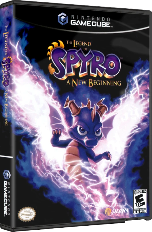 Legend of Spyro A New Beginning box art