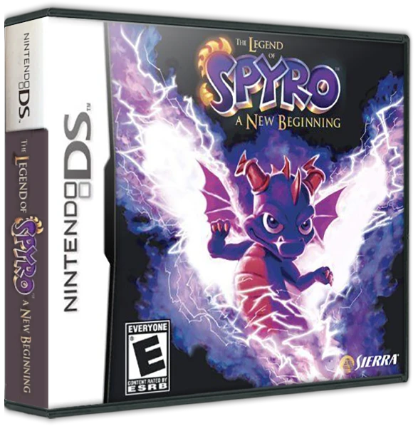 Legend of Spyro A New Beginning box art