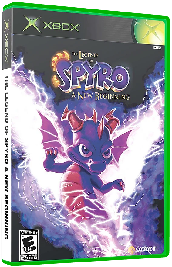 Legend of Spyro A New Beginning box art