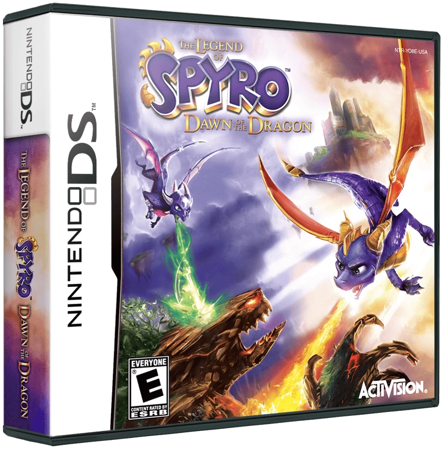 Legend of Spyro Dawn of the Dragon box art