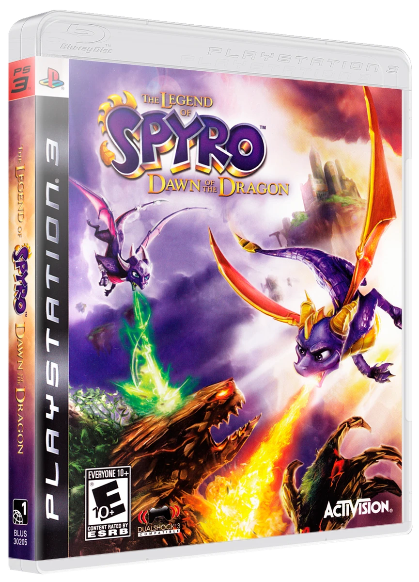 Legend of Spyro Dawn of the Dragon box art