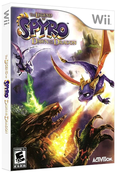 Legend of Spyro: Dawn of the Dragon box art