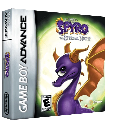Legend of Spyro The Eternal Night box art