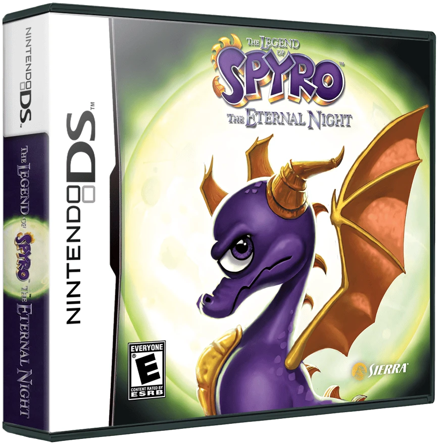 Legend of Spyro The Eternal Night box art