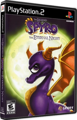 Legend of Spyro The Eternal Night box art