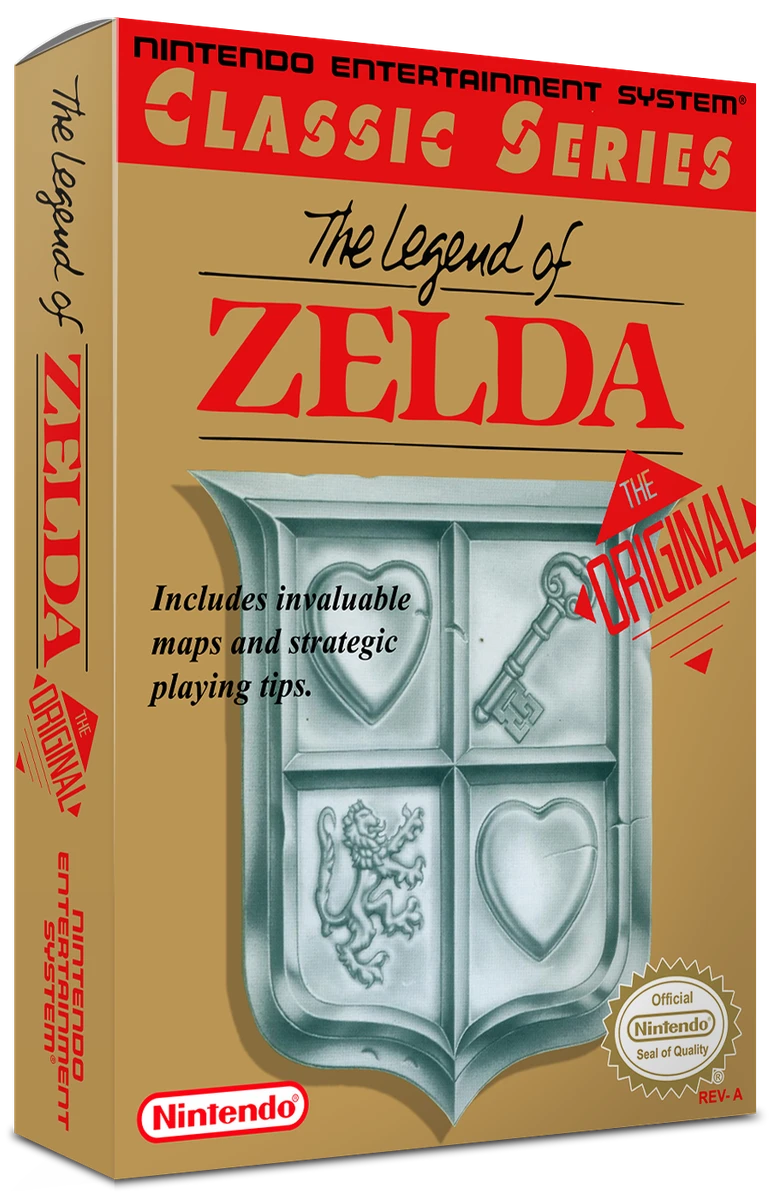 Legend of Zelda box art
