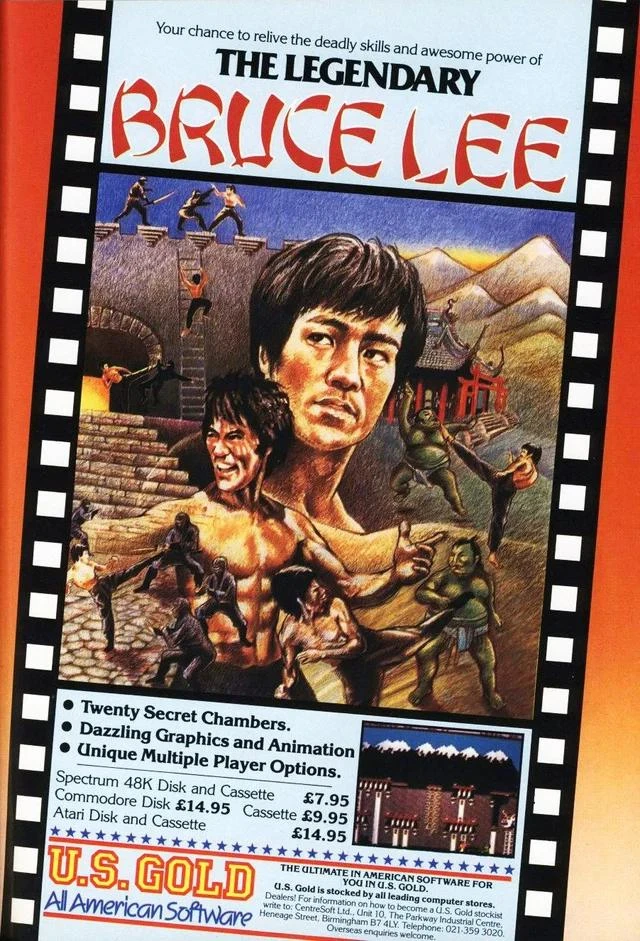 Legendary Bruce Lee box art