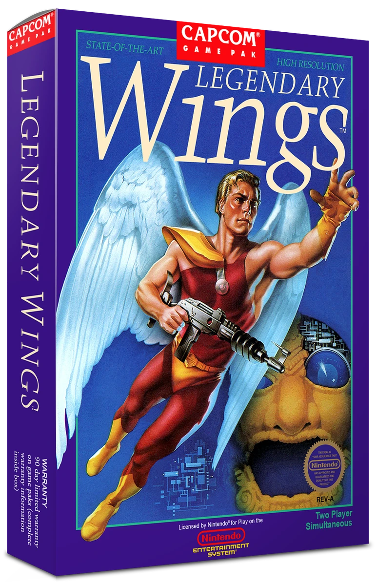 Legendary Wings box art