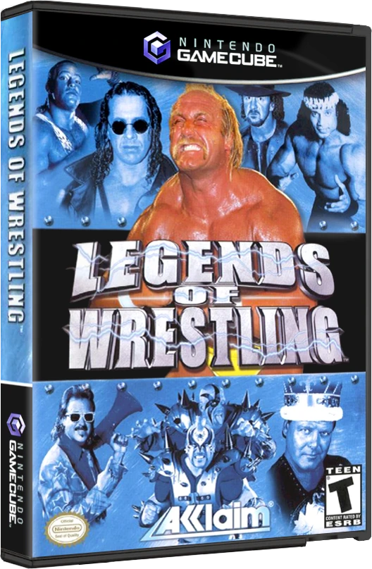 Legends of Wrestling box art