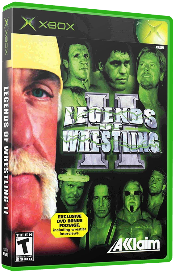 Legends of Wrestling II box art