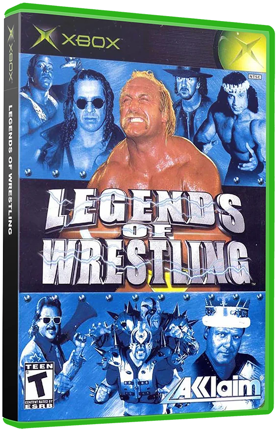 Legends of Wrestling box art