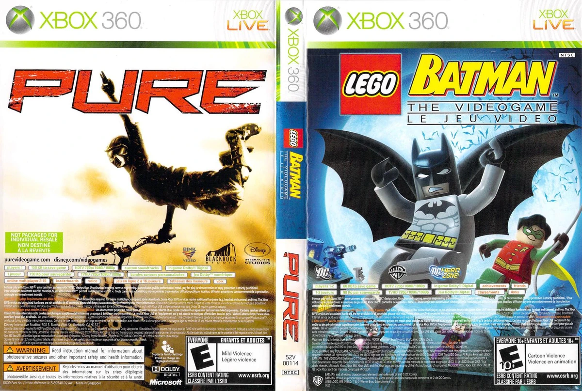 LEGO Batman & Pure Double Pack box art