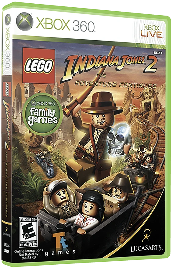 LEGO Indiana Jones 2: The Adventure Continues box art