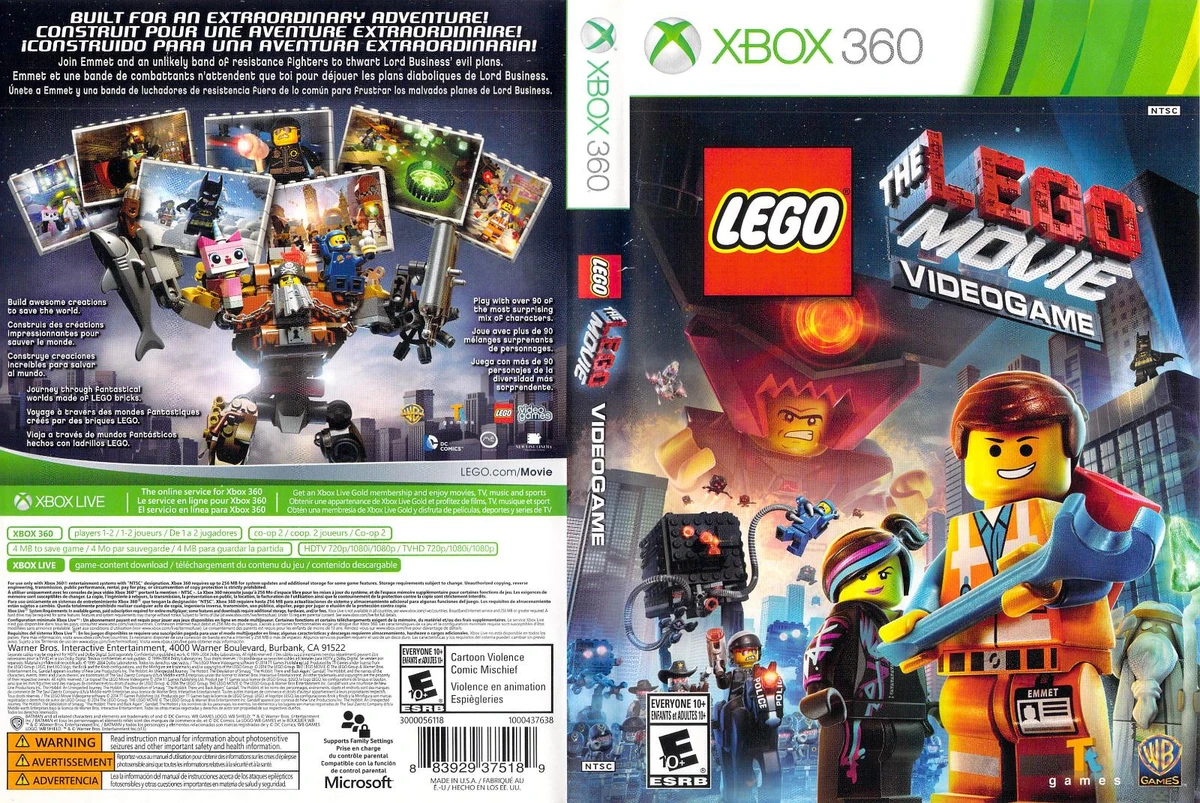 LEGO Movie Videogame box art