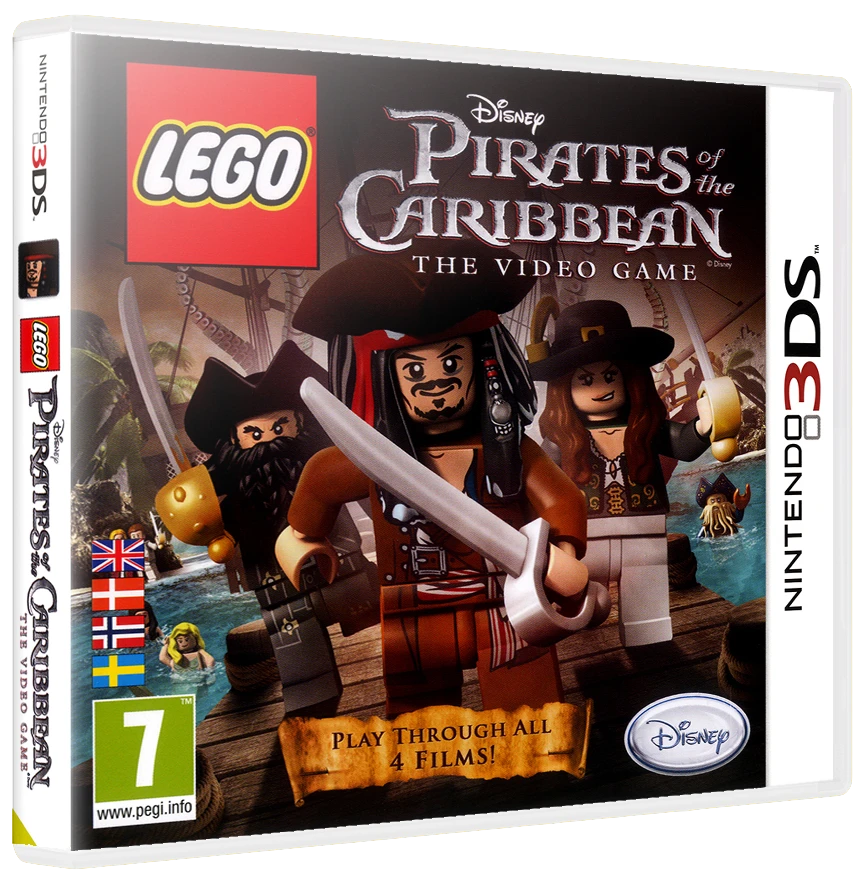LEGO Pirates of the Caribbean: The Video Game box art