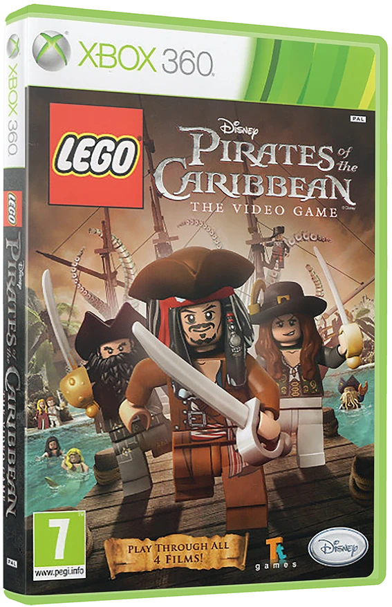 LEGO Pirates of the Caribbean: The Video Game box art