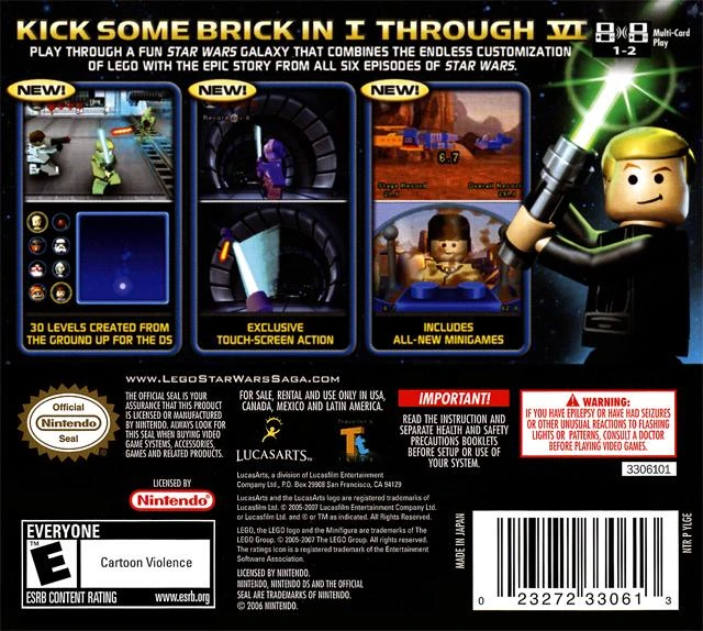LEGO Star Wars Complete Saga box art