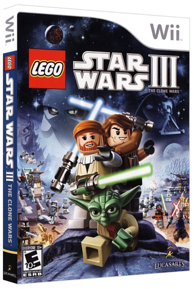 LEGO Star Wars III: The Clone Wars box art