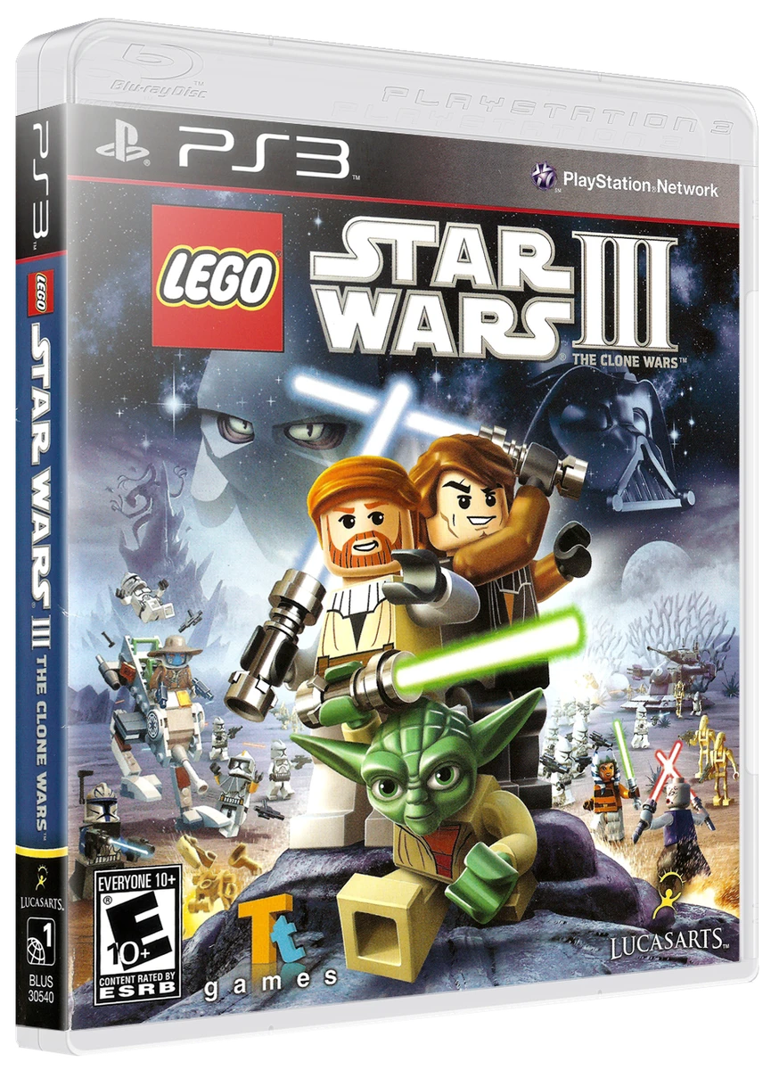 LEGO Star Wars III: The Clone Wars box art