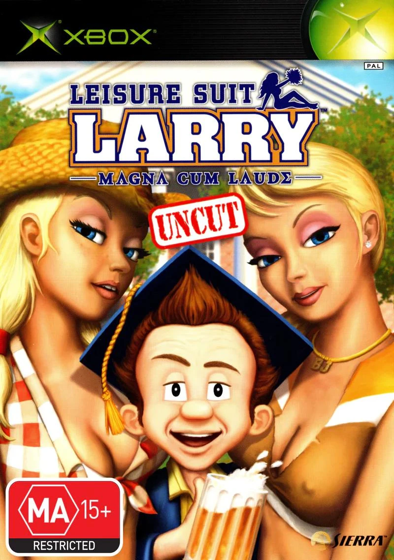 Leisure Suit Larry Magna Cum Laude Uncut box art