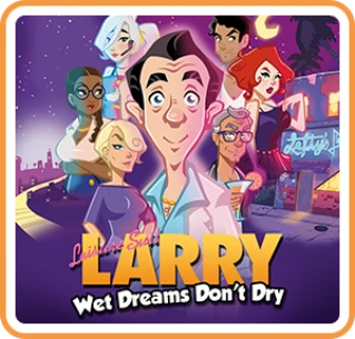 Leisure Suit Larry: Wet Dreams Don't Dry box art