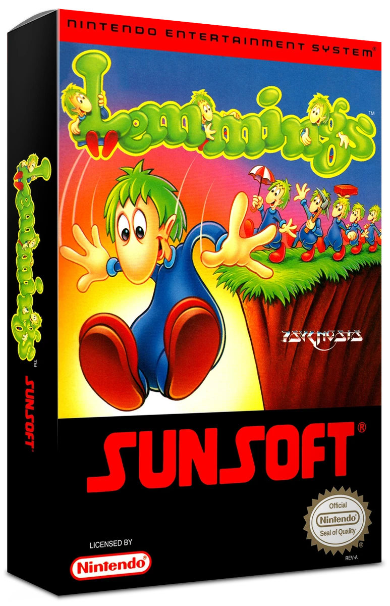 Lemmings box art
